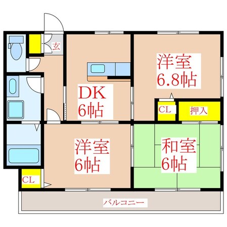 ＩＤＥＥ　泰平の物件間取画像